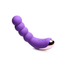 Silicone Beaded Vibrator - Violet CN-04-0727-40