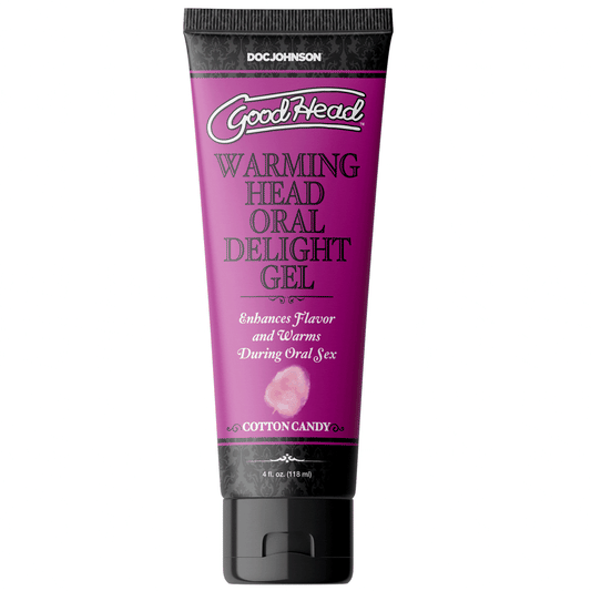 Goodhead - Warming Head Oral Delight Gel - Cotton Candy - 4 Fl. Oz. DJ1361-15-BU