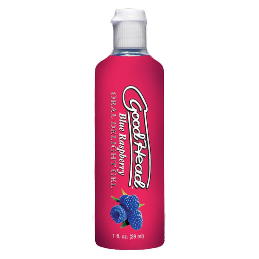 Goodhead - Oral Delight Gel - Blue Raspberry - 1  Oz. - Bulk DJ1361-72-BU