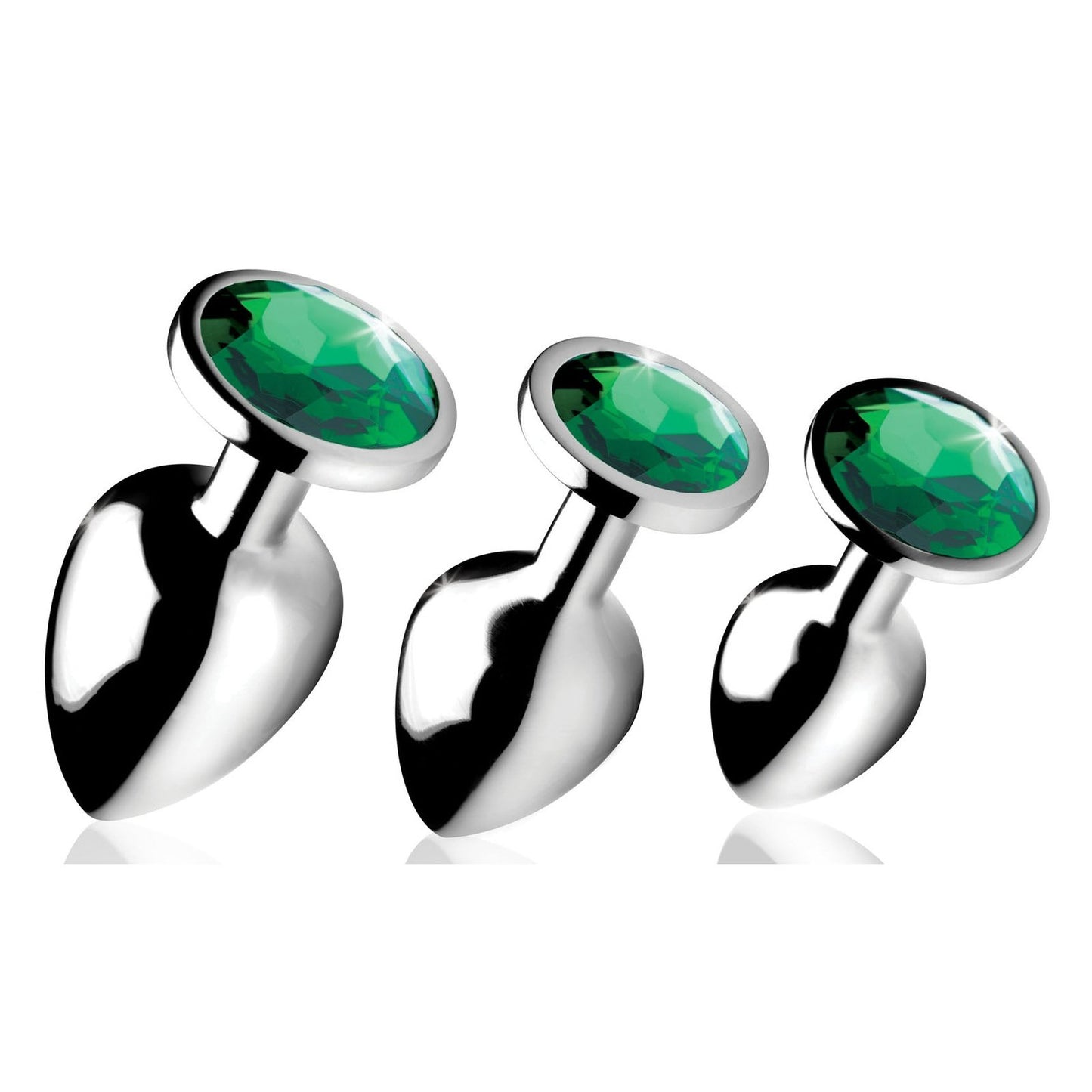 Emerald Gem Anal Plug Set BTYS-AG190