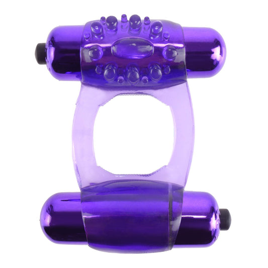Fantasy C-Ringz Duo-Vibrating Super Ring Purple PD5863-12