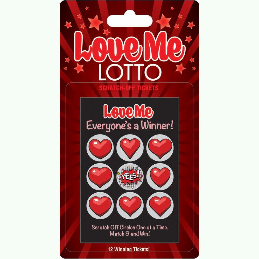 Love Me Lotto 12 Winning Tickets! LG-BG070