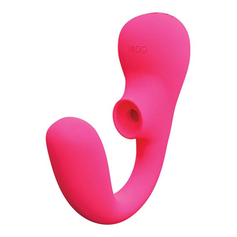 Suki Plus Rechargeable Dual Sonic Vibe - Foxy Pink VI-F1409