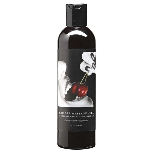 Edible Massage Oil - Cherry - 8 Fl. Oz. EB-MSE001