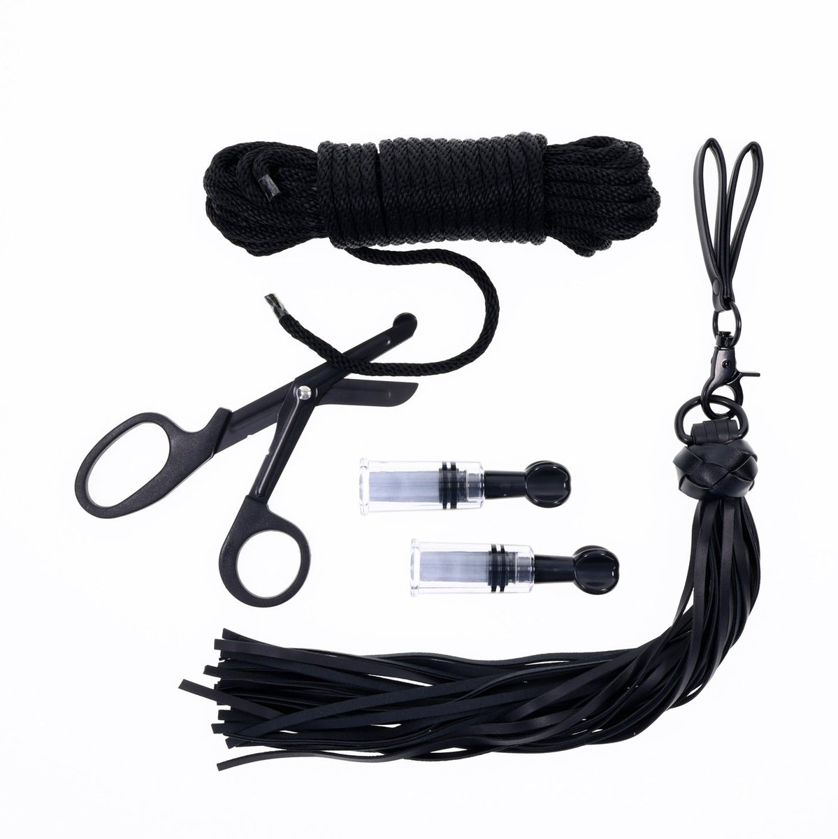 Tied and Twisted Bondage Kit - Black SS32406