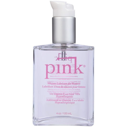 Pink 4oz. Glass Bottle PK-G-4