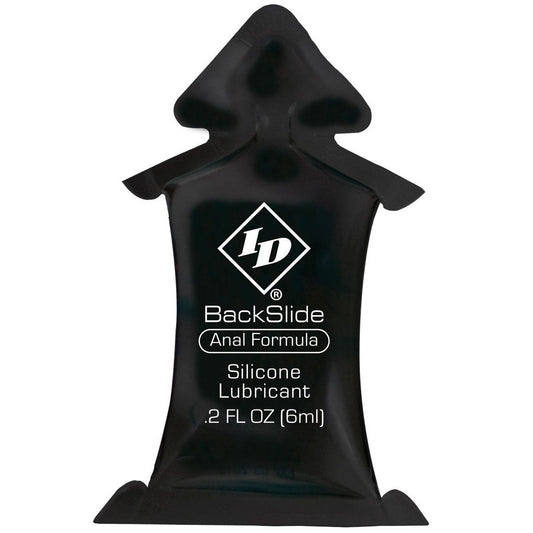 ID Backslide Silicone Lubricant - 144 Count  6ml Pillows - Bulk ID-BCP-BOB