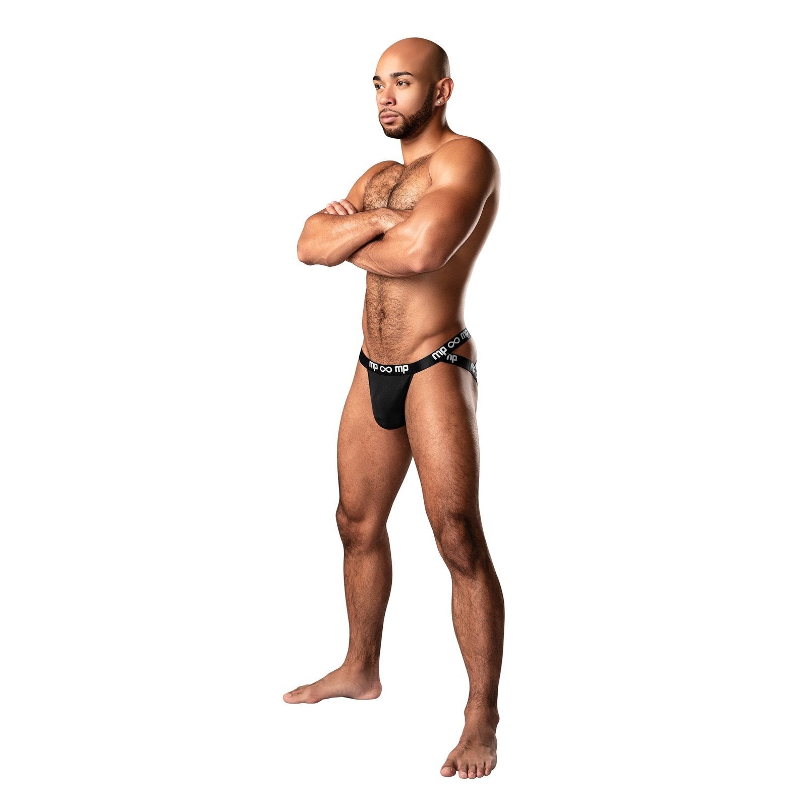 Infinite Comfort - Amplifying Strappy Jock -  Small/medium - Black MP-383287BLKSM