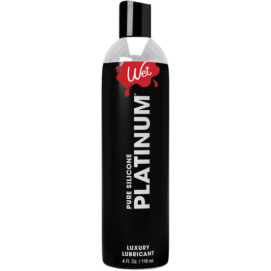 Wet Platinum - Luxury Silicone Based Lubricant 4 Oz WT27005