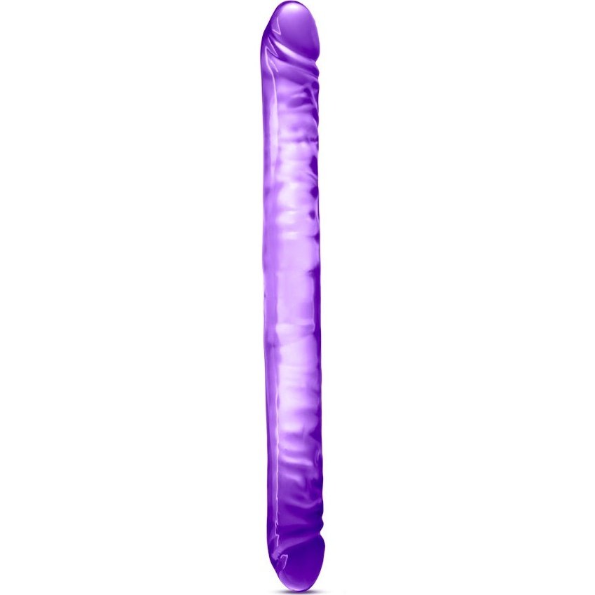 B Yours 18 Inch Double Dildo - Purple BL-36791