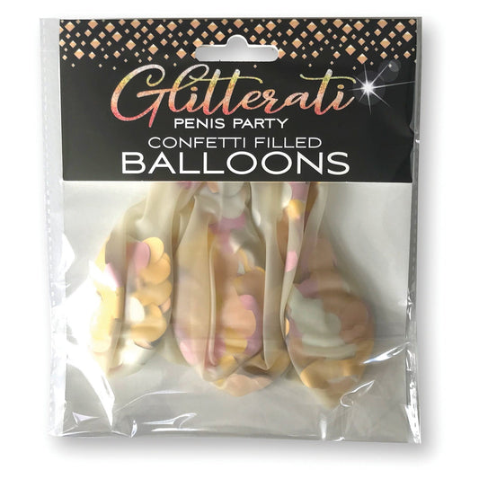 Glitterati Penis Party Confetti Balloon CP-1032