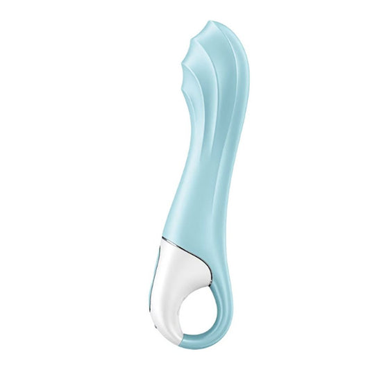 Satisfyer Air Pump Vibrator 5 Plus Inflatable  G-Spot Vibrator - Blue SAT-J2018-252